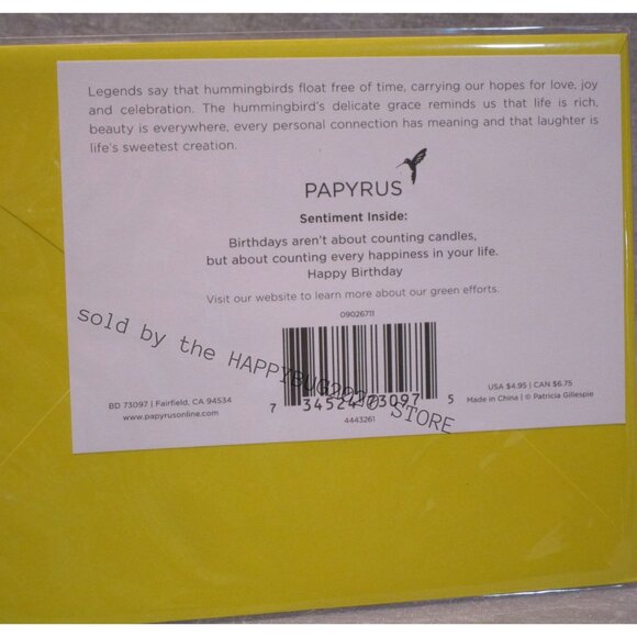 Papyrus HAPPY BIRTHDAY GREETING CARD-GIFT BAG Set-Die cut glitter candles-NEW - Picture 7 of 10